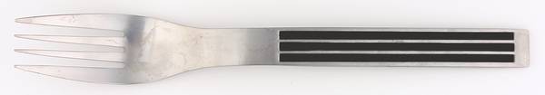 Thebe-Black (Stainless, Black Handle) Fork
