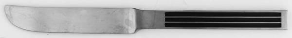 Thebe-Black (Stainless, Black Handle) Modern Solid Knife