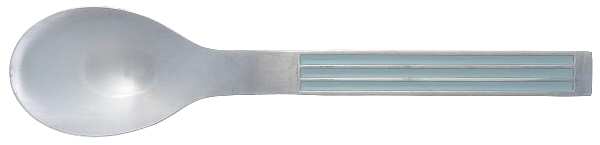 Thebe-Turquoise (Stainless, Turquoise) Place/Oval Soup Spoon