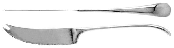 Torun (Silverplate) Solid Serving Cheese Knife
