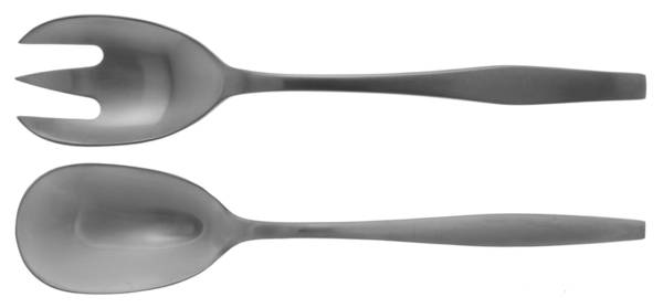 Variation V (Stainless, Korea, Japan, China) Solid Serving Set