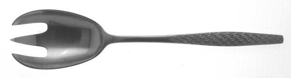 Variation IV (Stainless, No Black Accent) Solid Serving Fork