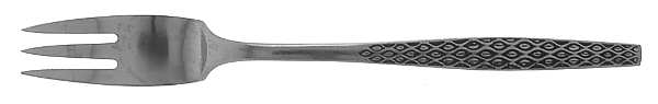 Variation IV (Stainless, No Black Accent) Individual Salad Fork