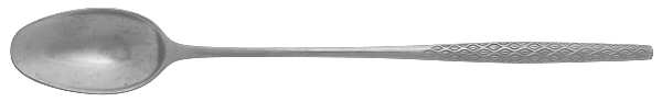 Variation IV (Stainless, No Black Accent) Iced Tea Spoon
