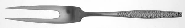 Variation IV (Stainless, No Black Accent) Large Stainless-Prong Roast Carving Fork