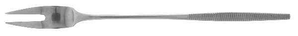 Variation VI (Stainless, No Black Accent, Germany) Solid Serving Fork