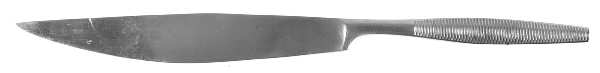 Variation VI (Stainless, No Black Accent, Germany) Large Stainless Blade Roast Carving Knife
