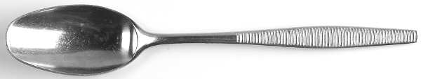 Variation VI (Stainless, Black Accent) Place/Oval Soup Spoon