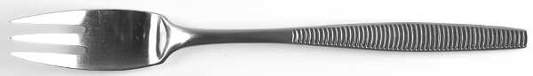 Variation VI (Stainless, Black Accent) Individual Salad Fork