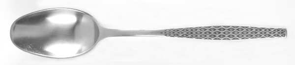 Variation IV (Stainless, Black Accent) Oval Place Soup Spoon