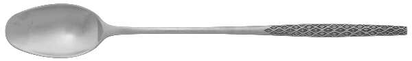 Variation IV (Stainless, Black Accent) Iced Tea Spoon