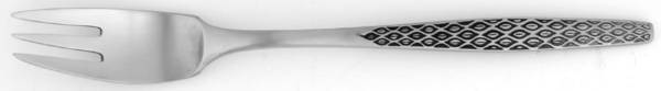 Variation IV (Stainless, Black Accent) Individual Salad Fork