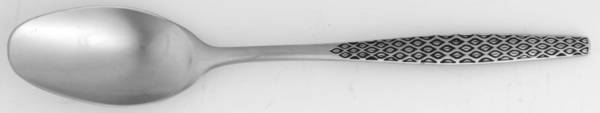 Variation IV (Stainless, Black Accent) Oval Place Soup Spoon