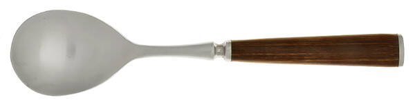 Wood Accent (Stainless) Round Bowl Soup Spoon (Cream Soup) HC