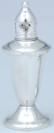 Sterling Hollowware Weighted Pepper Shaker