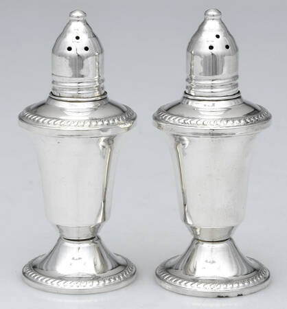 Sterling Hollowware Salt & Pepper Set