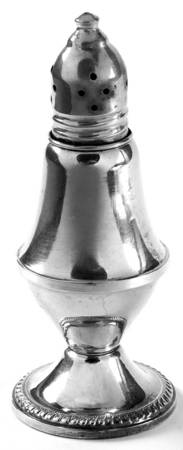 Sterling Hollowware Weighted Pepper Shaker