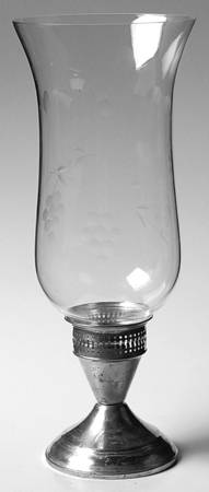 Sterling Hollowware Weighted Hurricane Lamp & Globe
