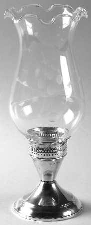 Sterling Hollowware Glass Globe for Weighted Hurricane Lamp