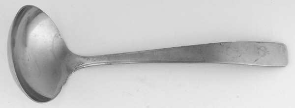 DCS1 (STAINLESS) Solid Gravy Ladle