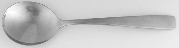 DCS1 (STAINLESS) Round Bowl Soup Spoon (Gumbo)