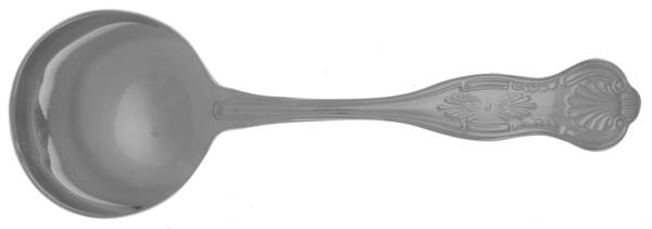 Kings (Stainless) Round Bowl Soup Spoon (Bouillon)