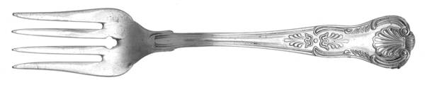 Kings (Silverplate) Individual Salad Fork