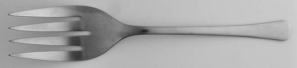 Dali (Stainless) Medium Solid Cold Meat Serving Fork