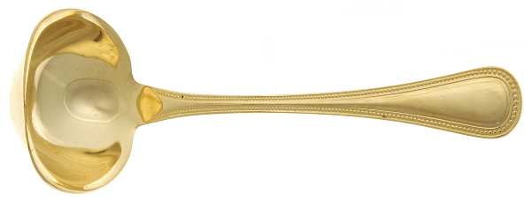 Golden Pearls (Gold Electroplate) Solid Gravy Ladle