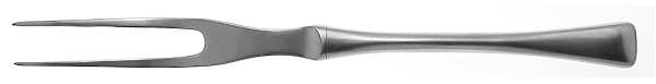 Guernica (Stainless, Satin) Small Steak Carving Fork with Stainless Prongs