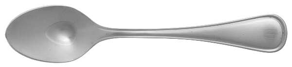 London-Londres (Stainless, Satin) Five O'Clock Teaspoon