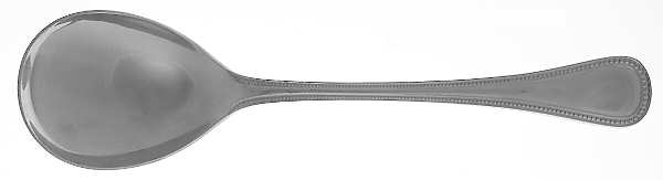 Pearls (Stainless) Solid Salad Serving Spoon