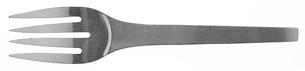 Picasso (Stainless, Satin) Medium Solid Cold Meat Serving Fork