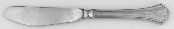 Royal Dahlia (Stainless) Hollow Handle Master Butter Knife
