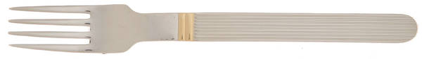Surf Gold (Stainless, Gold Accent) Individual Salad Fork