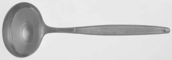 Toledo (Stainless, Ridges) Solid Gravy Ladle