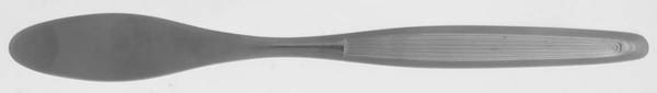 Toledo (Stainless, Ridges) Flat Handle Butter Spreader