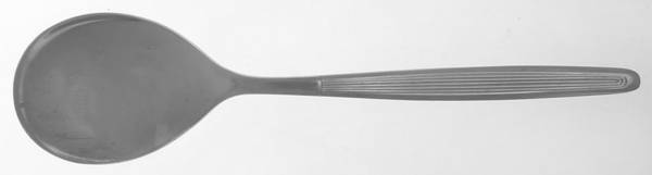 Toledo (Stainless, Ridges) Place/Oval Soup Spoon