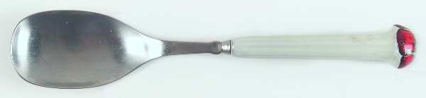 Regency-Jewel White (Stainless) Solid Serving Spoon