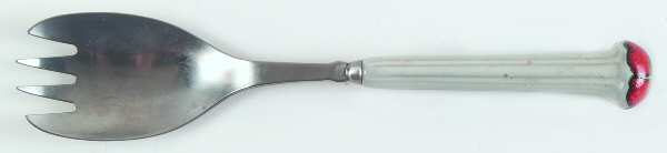 Regency-Jewel White (Stainless) Solid Serving Fork