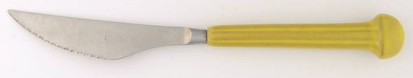 Regency-Lemon(Yellow) (Stainless) Individual Steak Knife Hollow Handle