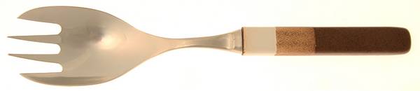 Touchstone-Agate (Stainless) Solid Serving Fork by Denby