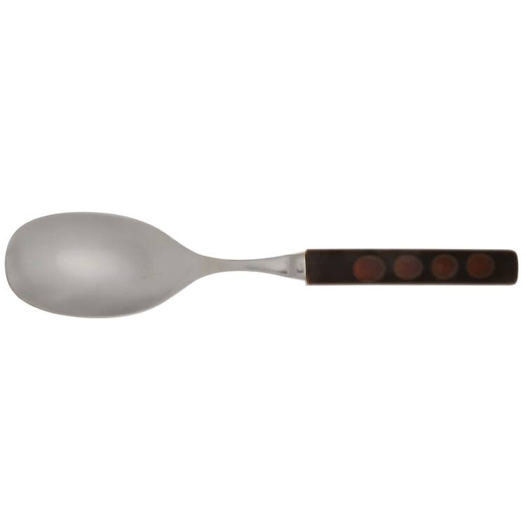 Touchstone-Garnet (Stainless) Solid Serving Spoon