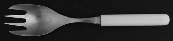 Touchstone-Opal (Stainless) Solid Serving Fork