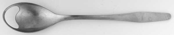 DNS3 (STAINLESS) Solid Salad Serving Fork