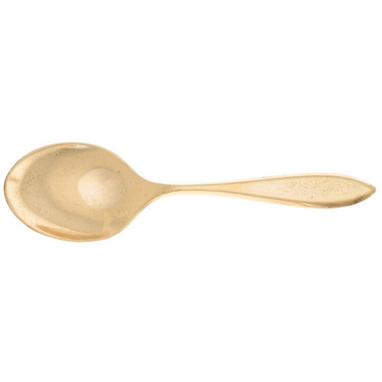 Regal (Dirilyte, Possible Clover Backstamp) Straight Handle Baby Spoon