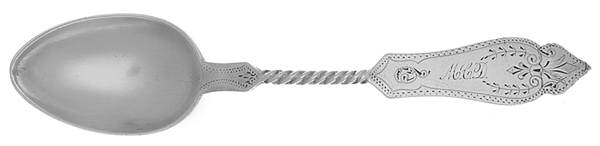 No 1 (Sterling, 1869) Teaspoon
