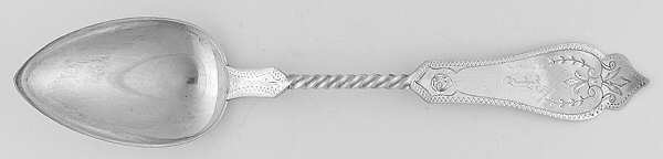 No 1 (Sterling, 1869) Tablespoon (Serving Spoon)