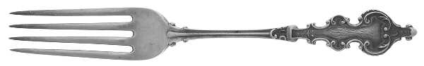 No 2 (Sterling, 1885) Monogram Fork