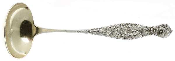 No 3 (Sterling, 1885) Solid Piece Cream Ladle